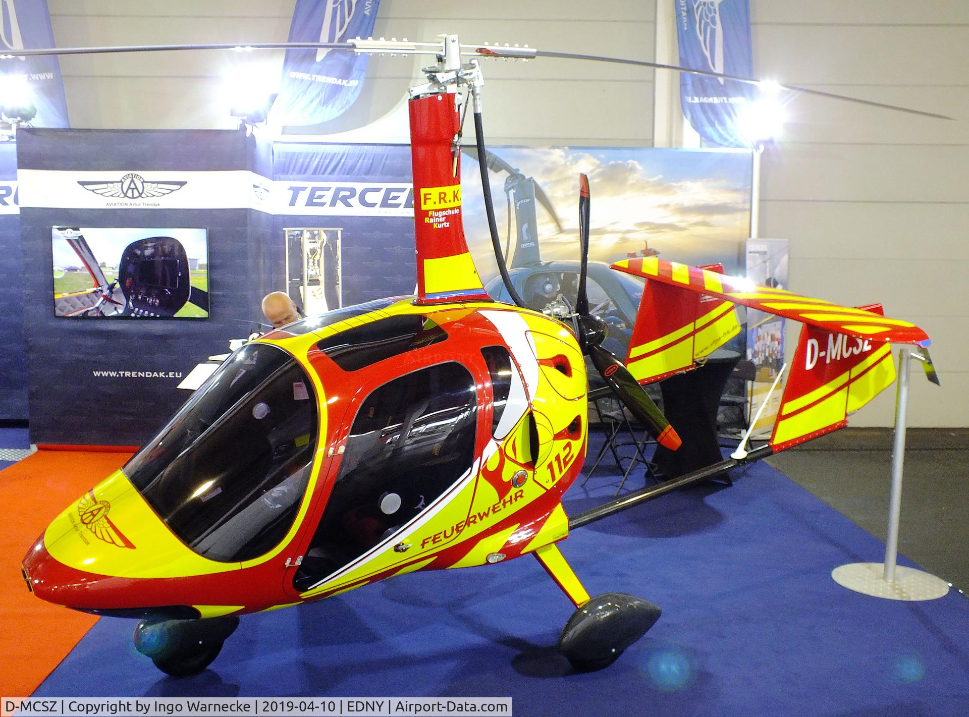 D-MCSZ, Aviation Artur Trendak Taurus C/N unknown_d-mcsz, Trendak Taurus at the AERO 2019, Friedrichshafen