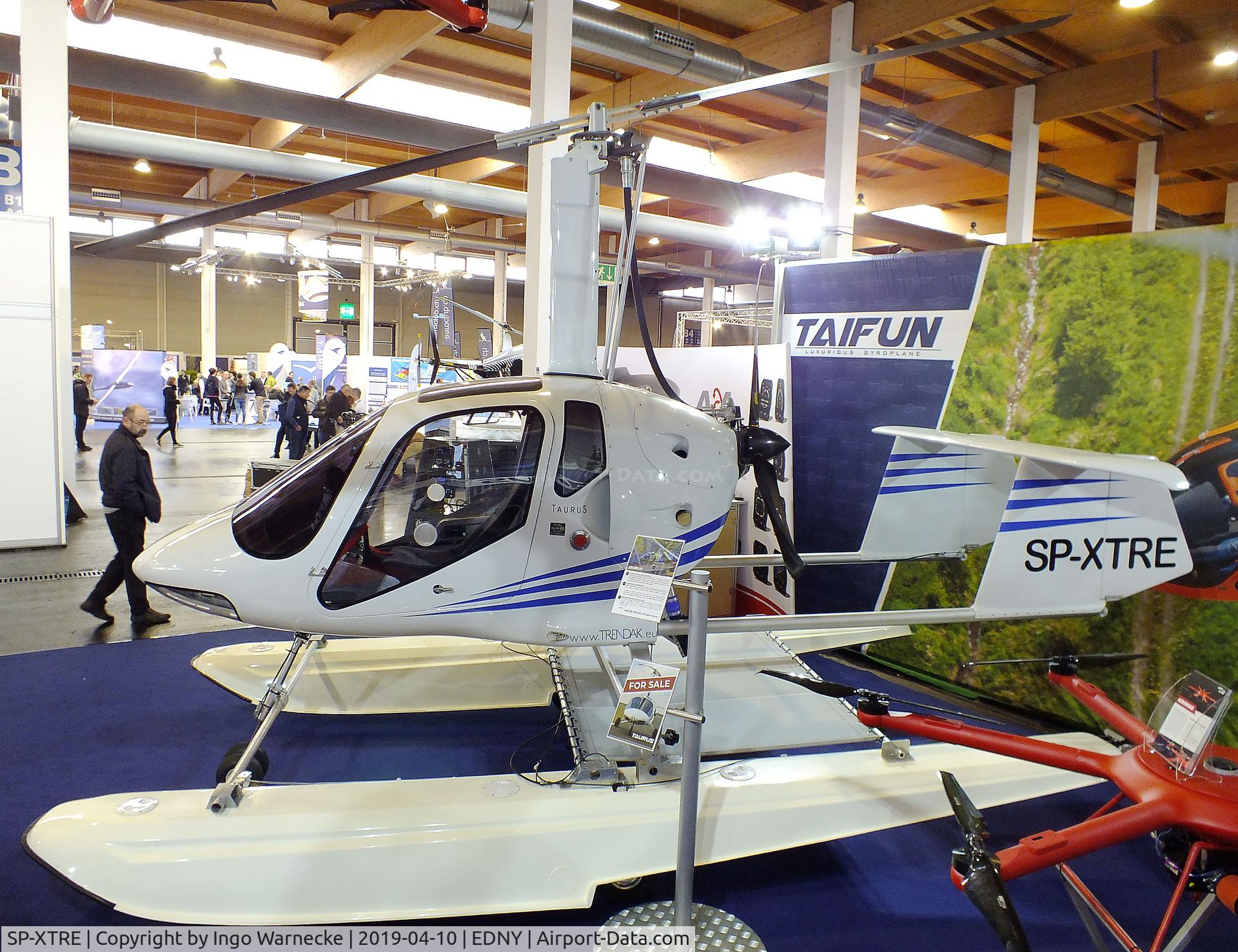 SP-XTRE, Aviation Artur Trendak Taurus C/N unknown_SP-XTRE, Trendak Taurus on amphibious floats at the AERO 2019, Friedrichshafen