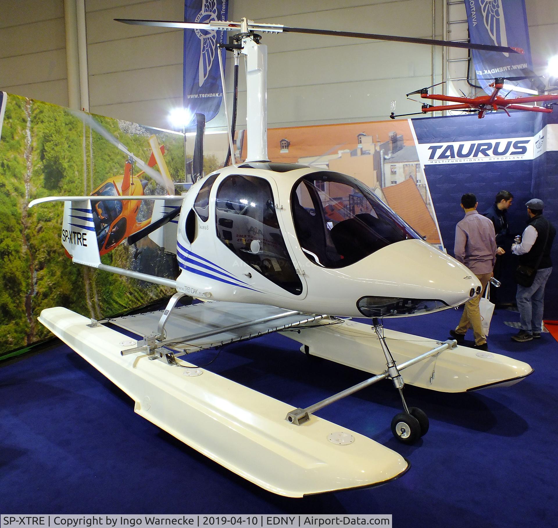 SP-XTRE, Aviation Artur Trendak Taurus C/N unknown_SP-XTRE, Trendak Taurus on amphibious floats at the AERO 2019, Friedrichshafen