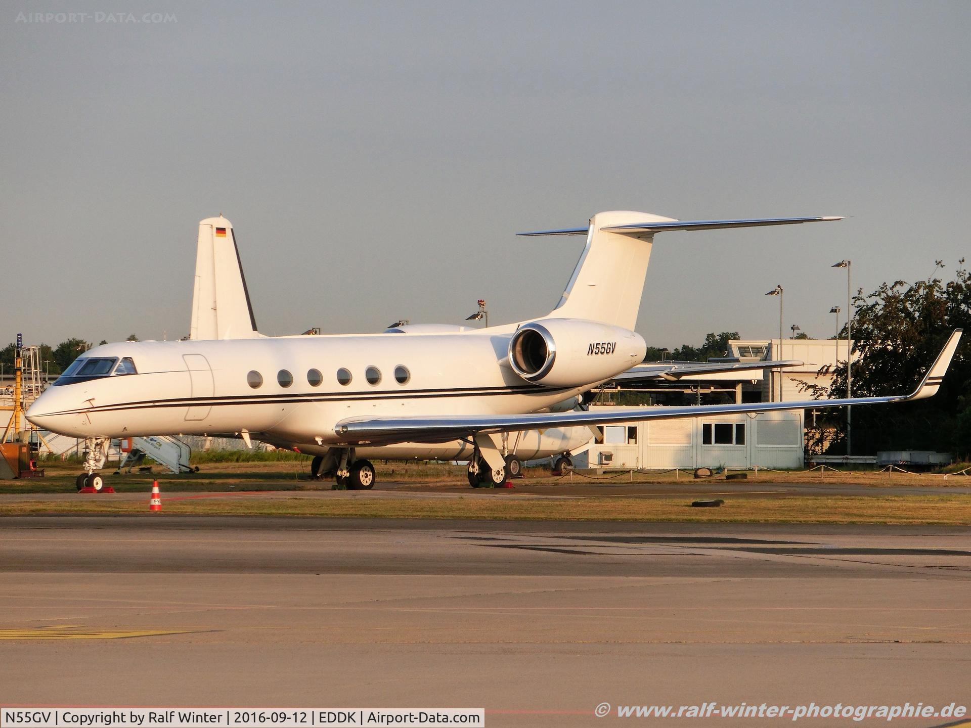 N55GV, 1997 Gulfstream Aerospace G-V C/N 515, Gulfstream G-V - New World Jet Corp. - 515 - N55GV - 12.09.2016 - CGN
