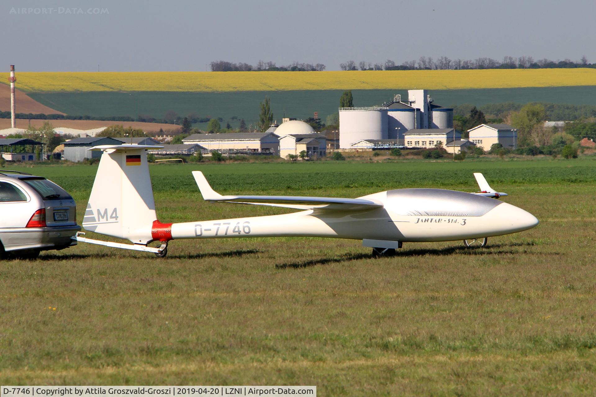D-7746, 1983 PZL-Bielsko SZD-48-3 Jantar Standard 3 C/N B-1346, LZNI - Nitra Airport, Slovakia - Pribina Cup 2019