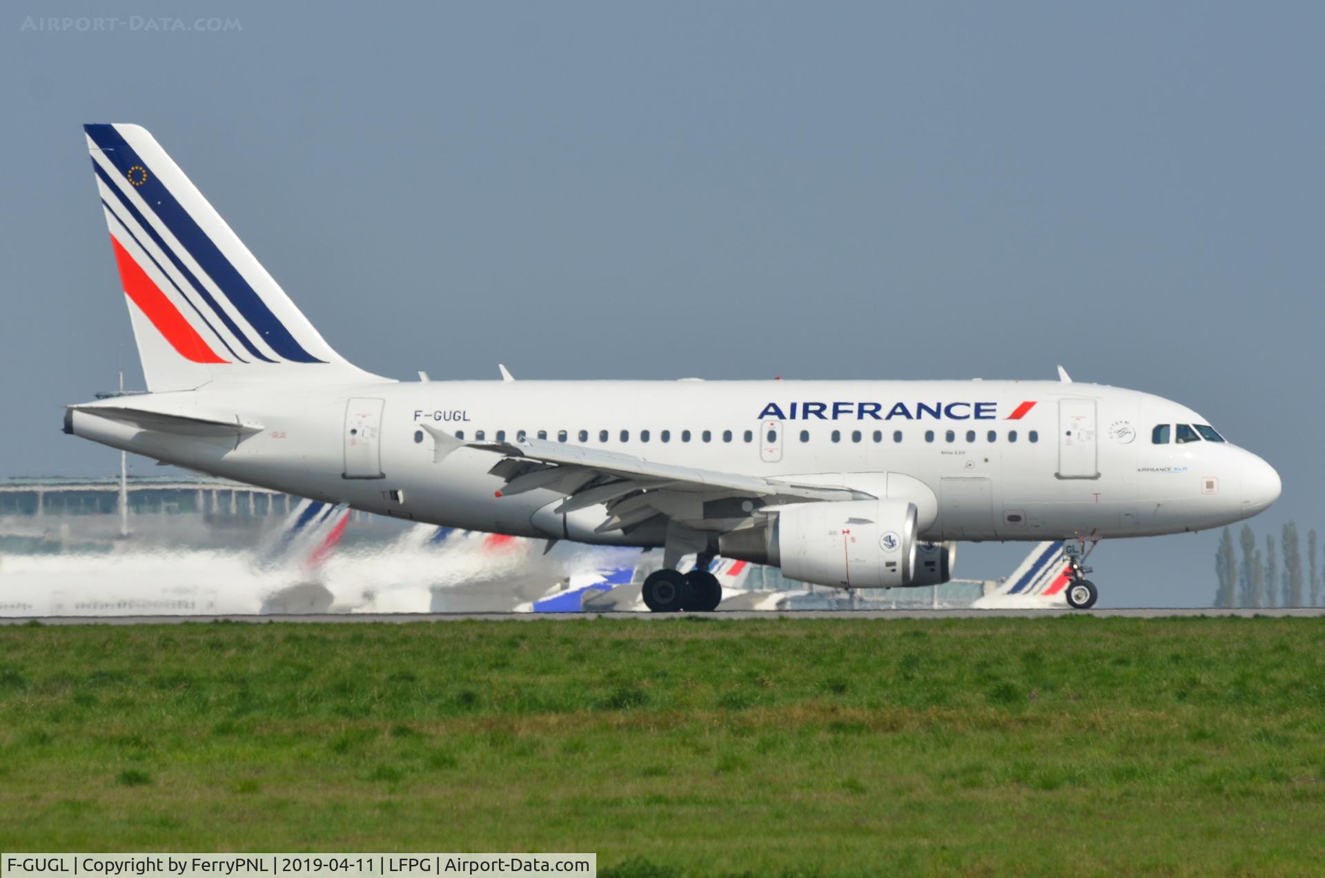 F-GUGL, 2006 Airbus A318-111 C/N 2686, Arrival of Air France A318