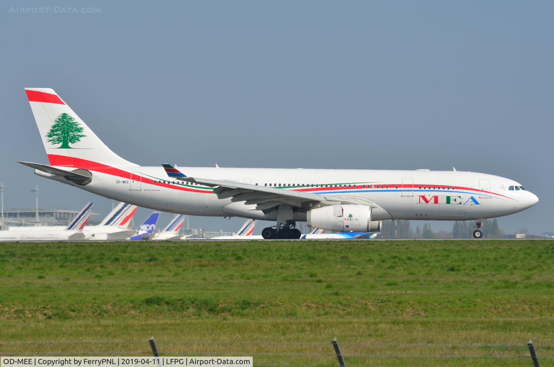 OD-MEE, 2016 Airbus A330-243 C/N 1725, Arrival of MEA A332