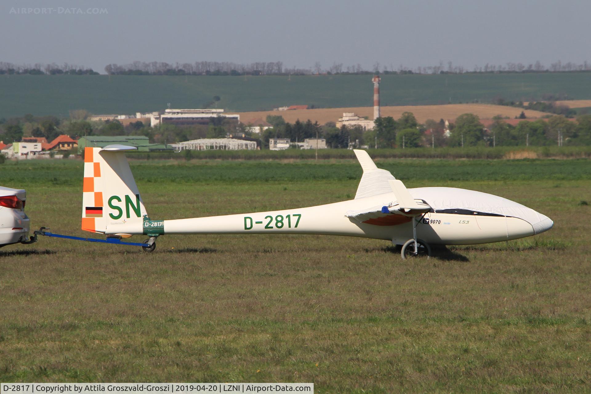 D-2817, 1977 Rolladen-Schneider LS-3 C/N 3053, LZNI - Nitra Airport, Slovakia - Pribina Cup 2019