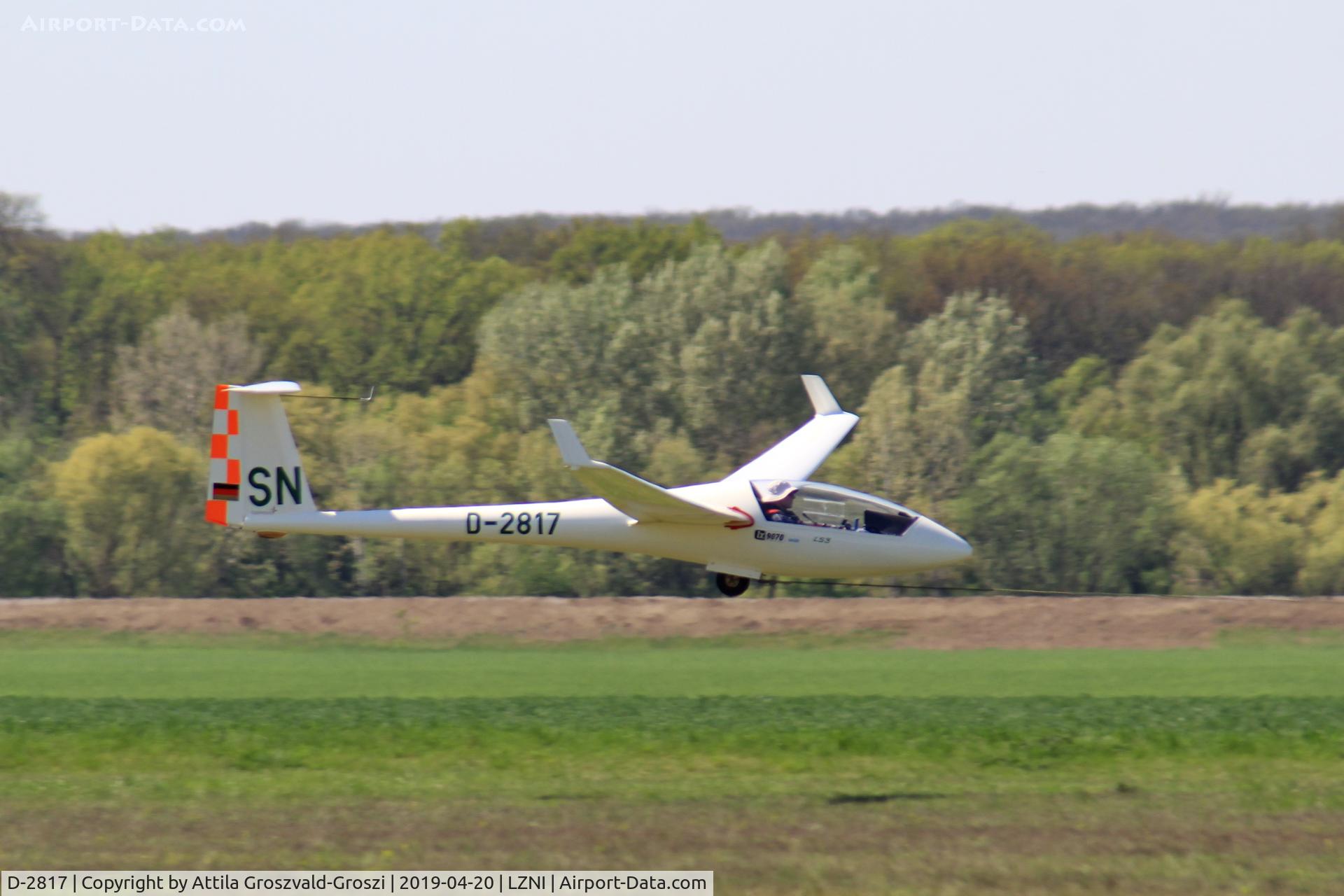 D-2817, 1977 Rolladen-Schneider LS-3 C/N 3053, LZNI - Nitra Airport, Slovakia - Pribina Cup 2019
