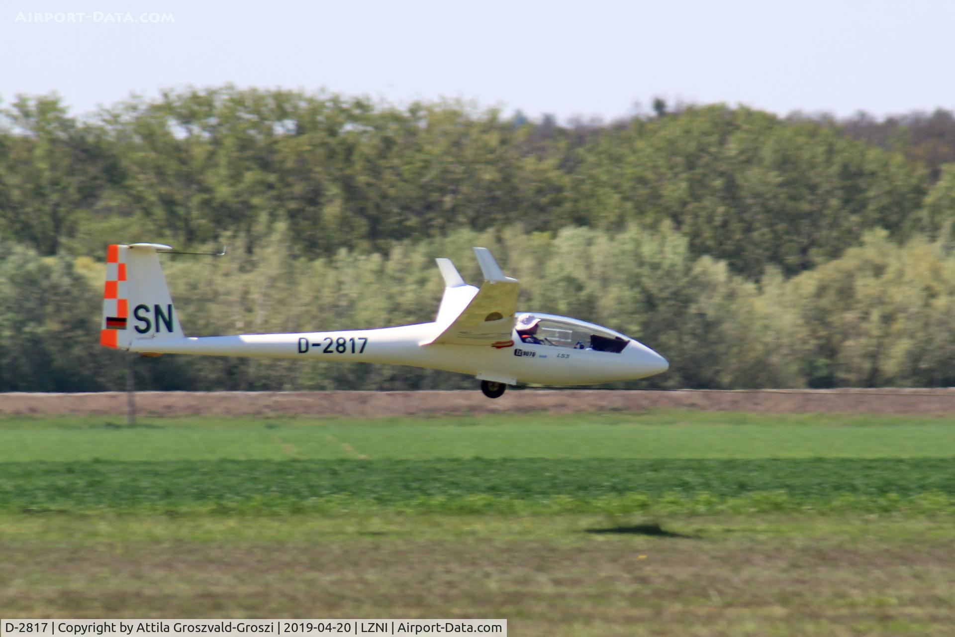 D-2817, 1977 Rolladen-Schneider LS-3 C/N 3053, LZNI - Nitra Airport, Slovakia - Pribina Cup 2019