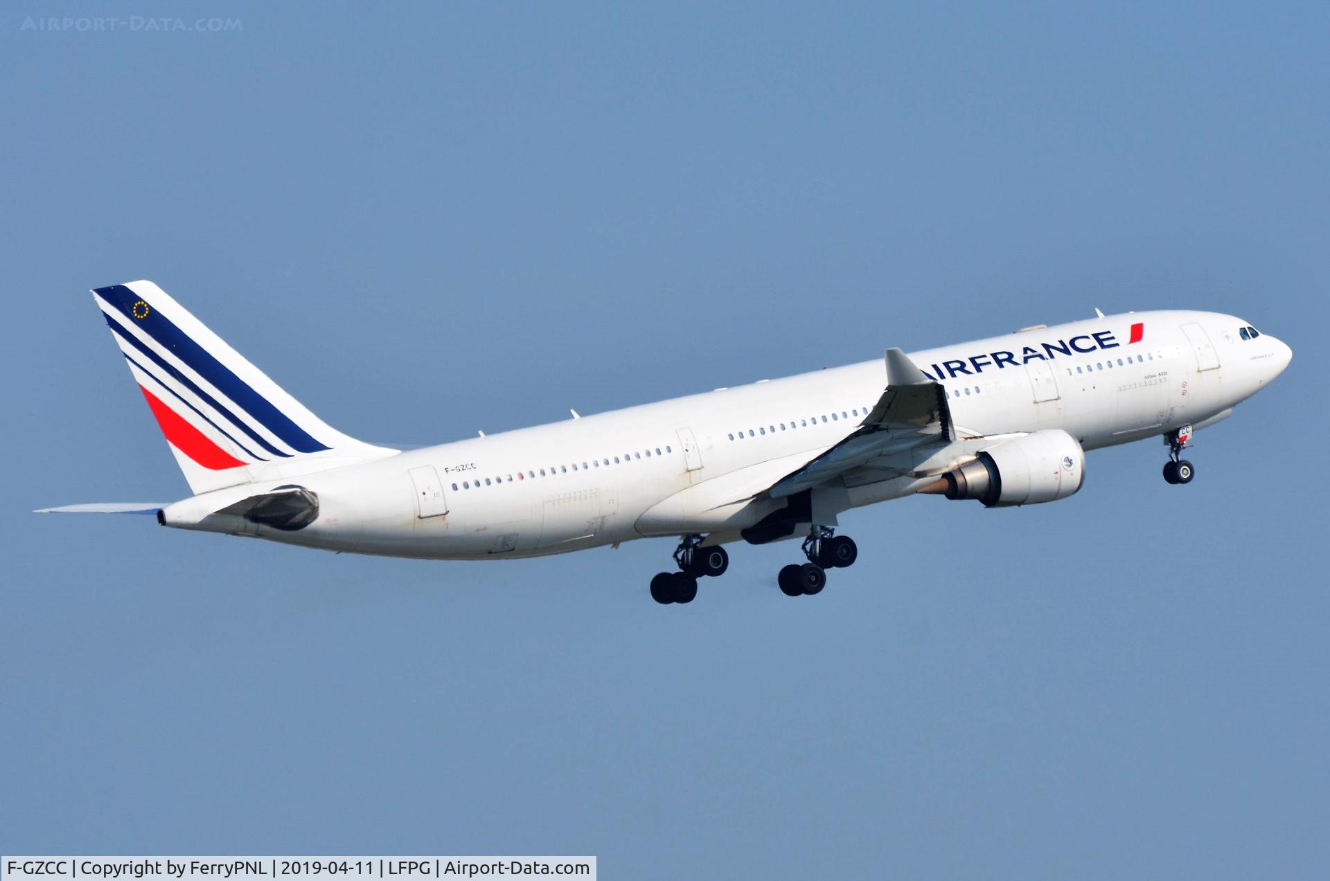 F-GZCC, 2002 Airbus A330-203 C/N 448, Departure of AF A332