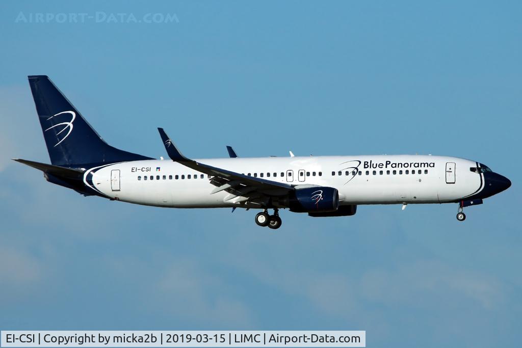 EI-CSI, 2000 Boeing 737-8AS C/N 29924, Landing. Scrapped in may 2020.
