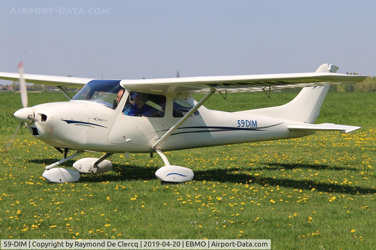 59-DIM, AirLony Skylane C/N not found 59-DIM, At Moorsele.