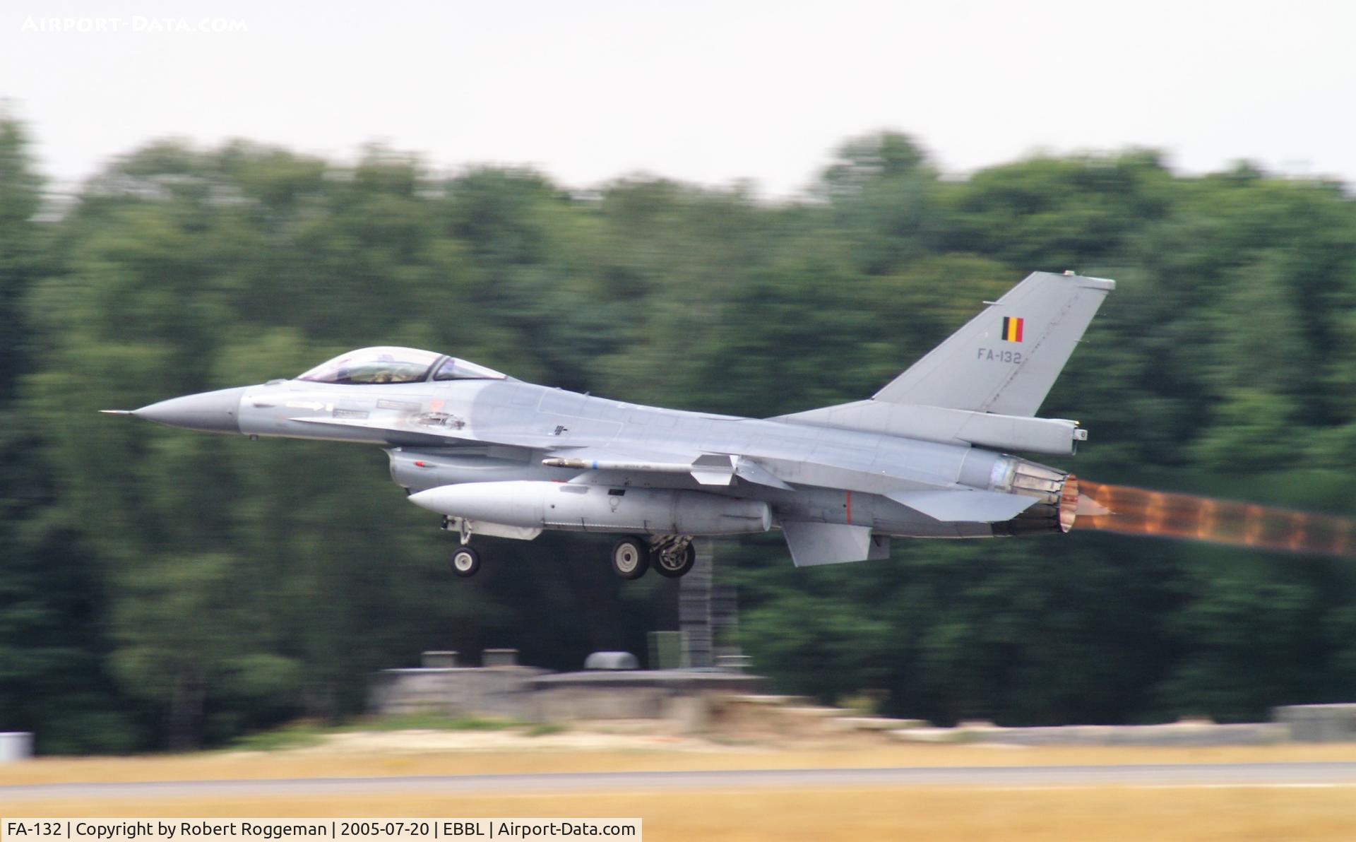 FA-132, SABCA F-16AM Fighting Falcon C/N 6H-132, SPOTTERSDAY