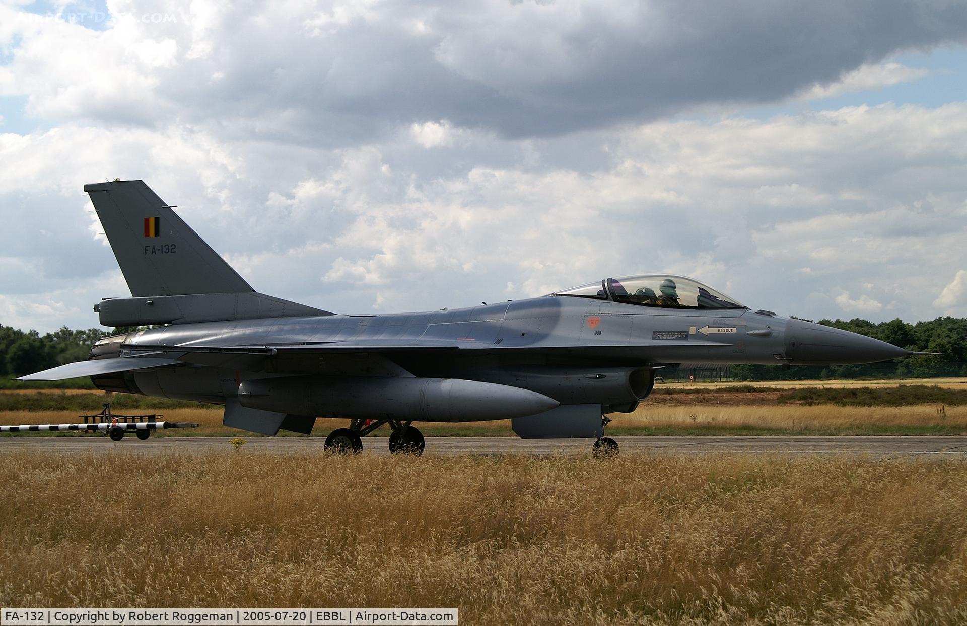 FA-132, SABCA F-16AM Fighting Falcon C/N 6H-132, SPOTTERSDAY.