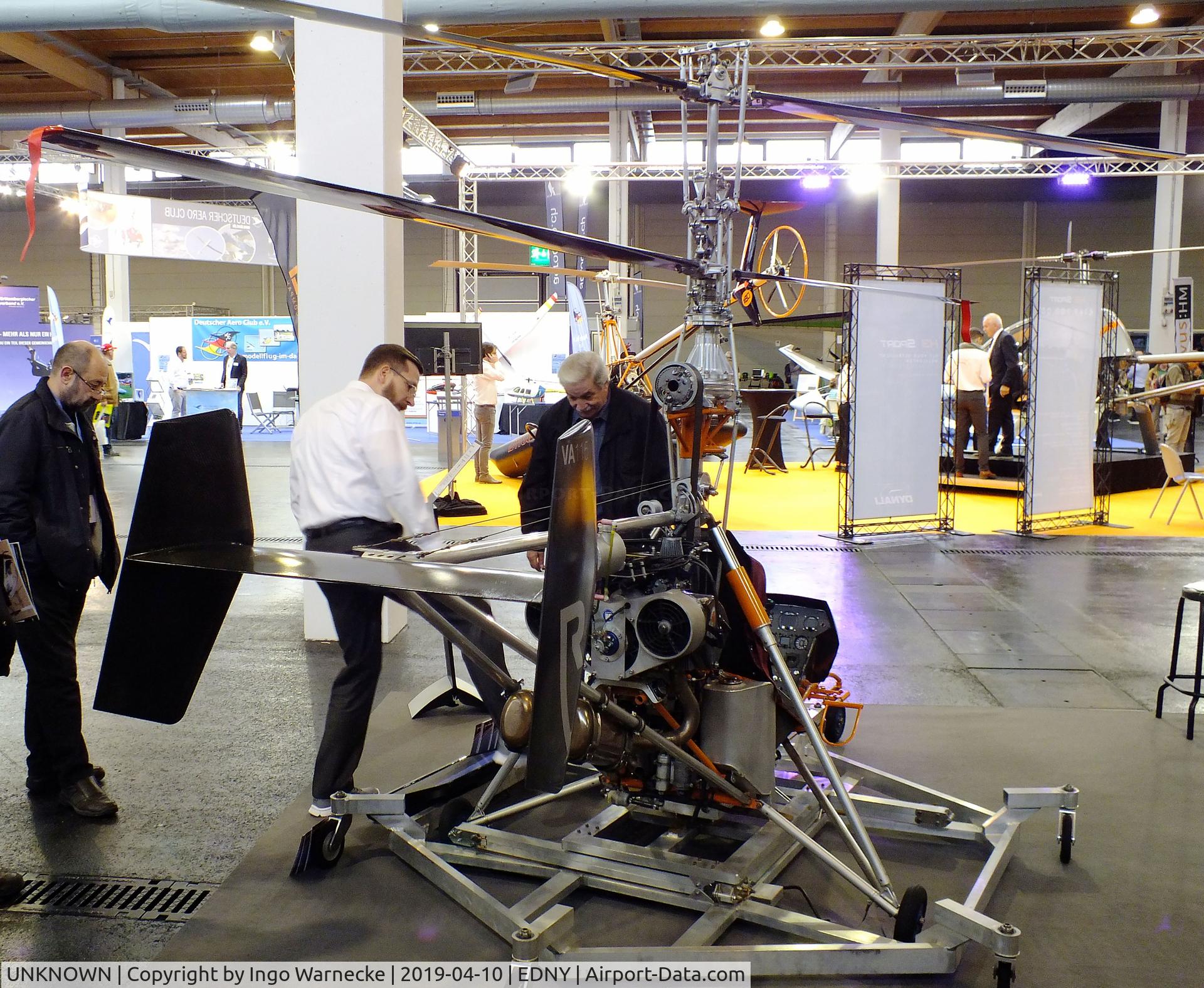 UNKNOWN, 2018 RS Helikopter VA 115 C/N 001, RS RotorSchmiede VA115 at the AERO 2019, Friedrichshafen