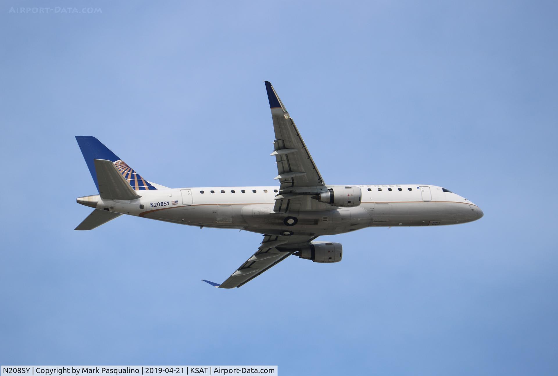 N208SY, 2017 Embraer 175LR (ERJ-170-200LR) C/N 17000644, ERJ-170-200LR