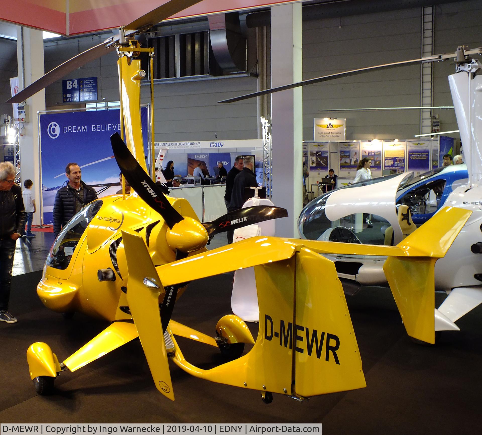 D-MEWR, ELA Aviacion ELA-10 Eclipse C/N Not found D-MEWR, ELA Aviacion ELA 10 Eclipse at the AERO 2019, Friedrichshafen