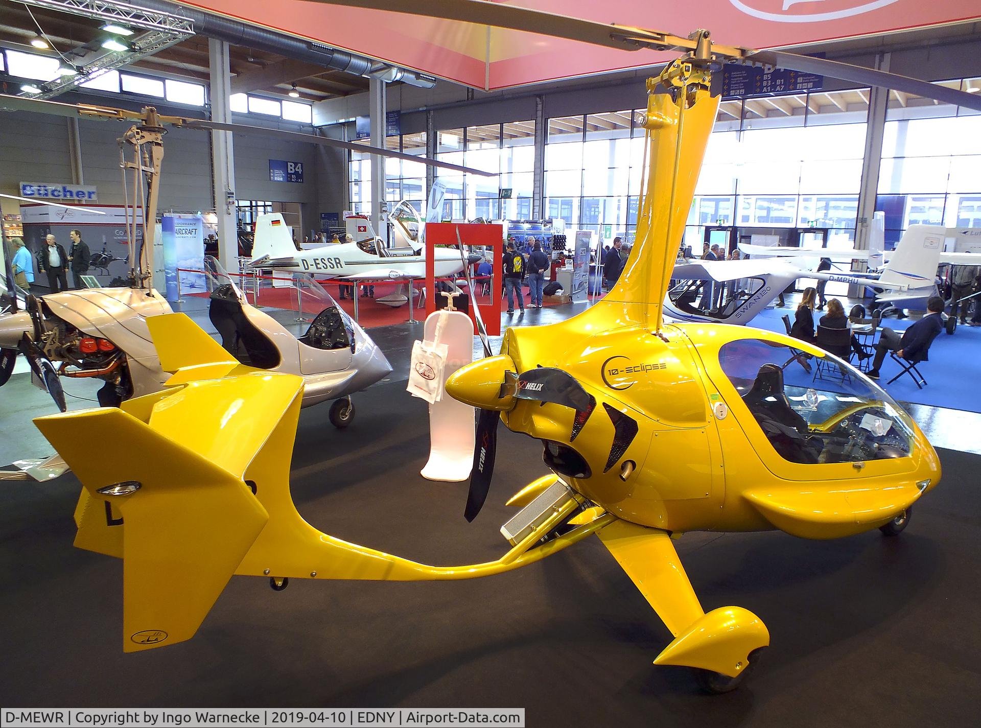 D-MEWR, ELA Aviacion ELA-10 Eclipse C/N Not found D-MEWR, ELA Aviacion ELA 10 Eclipse at the AERO 2019, Friedrichshafen
