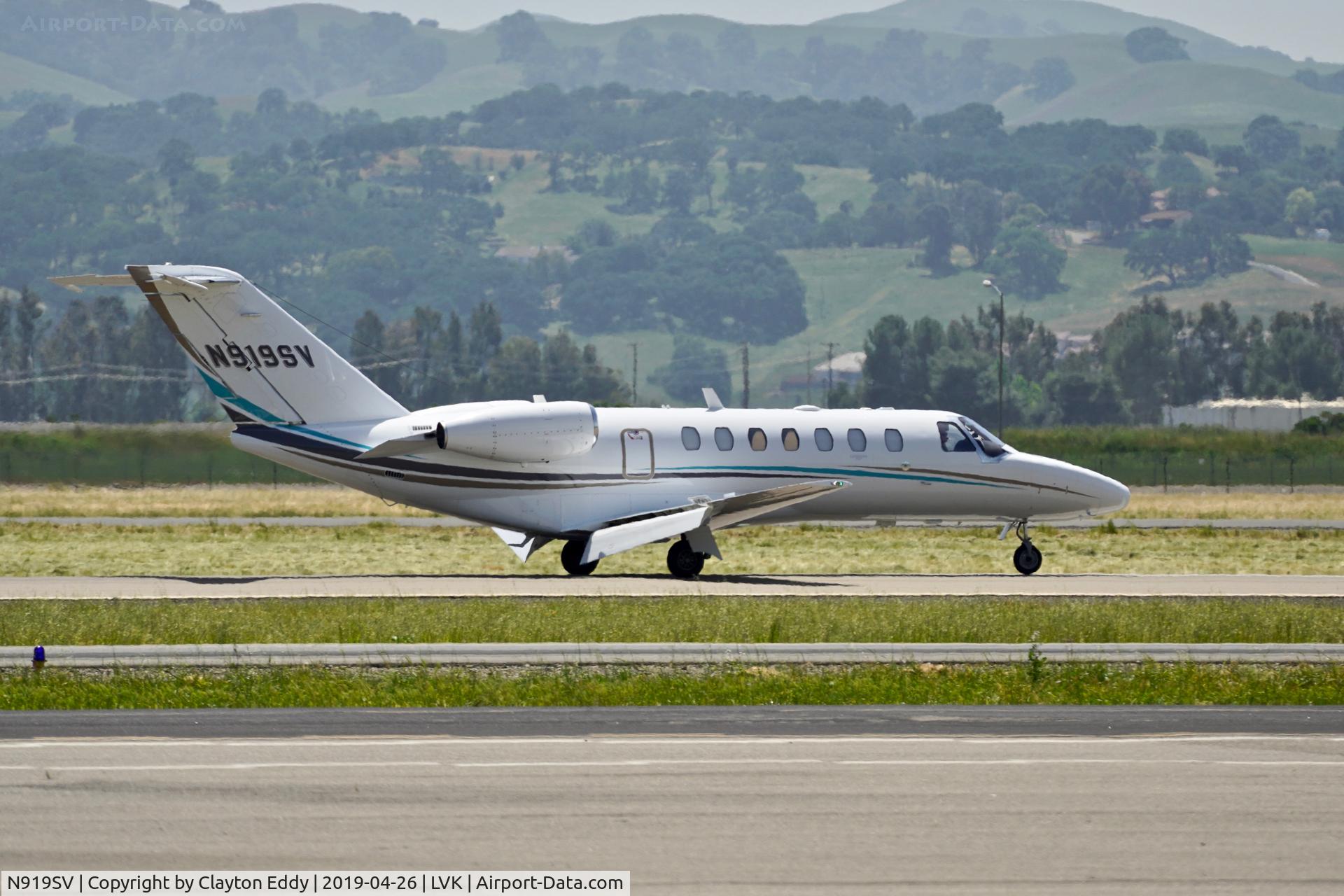 N919SV, 2012 Cessna 525B Citation C/N 525B0384, Livermore Airport California 2019.
