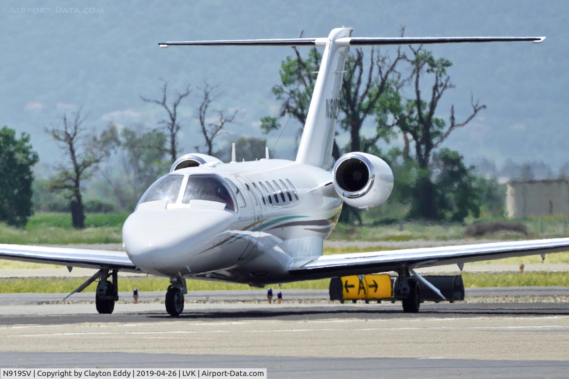 N919SV, 2012 Cessna 525B Citation C/N 525B0384, Livermore Airport California 2019.