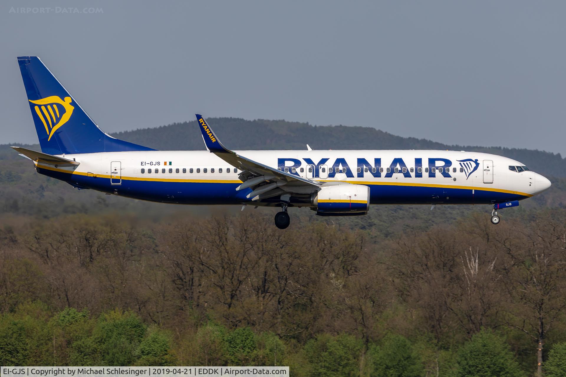 EI-GJS, 2018 Boeing 737-800 C/N 44836, EI-GJS - Boeing 737-8AS(WL) - Ryanair