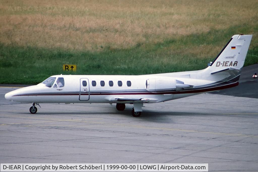 D-IEAR, 1979 Cessna 551 Citation II/SP C/N 551-0018, D-IEAR @ LOWG 1999