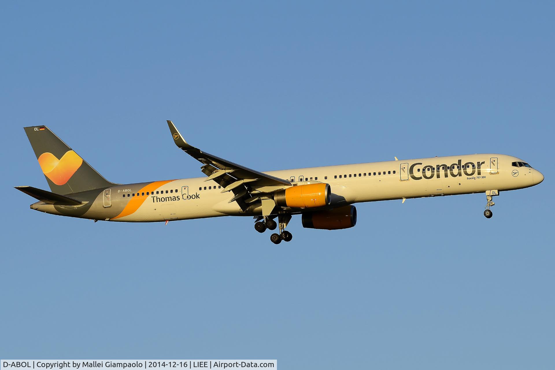 D-ABOL, 2000 Boeing 757-330 C/N 29021, D-ABOL