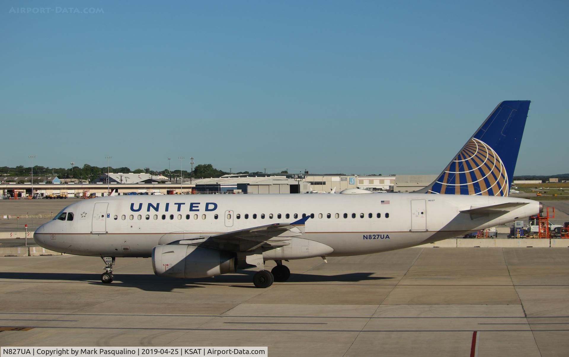 N827UA, 1999 Airbus A319-131 C/N 1022, Airbus A319-131
