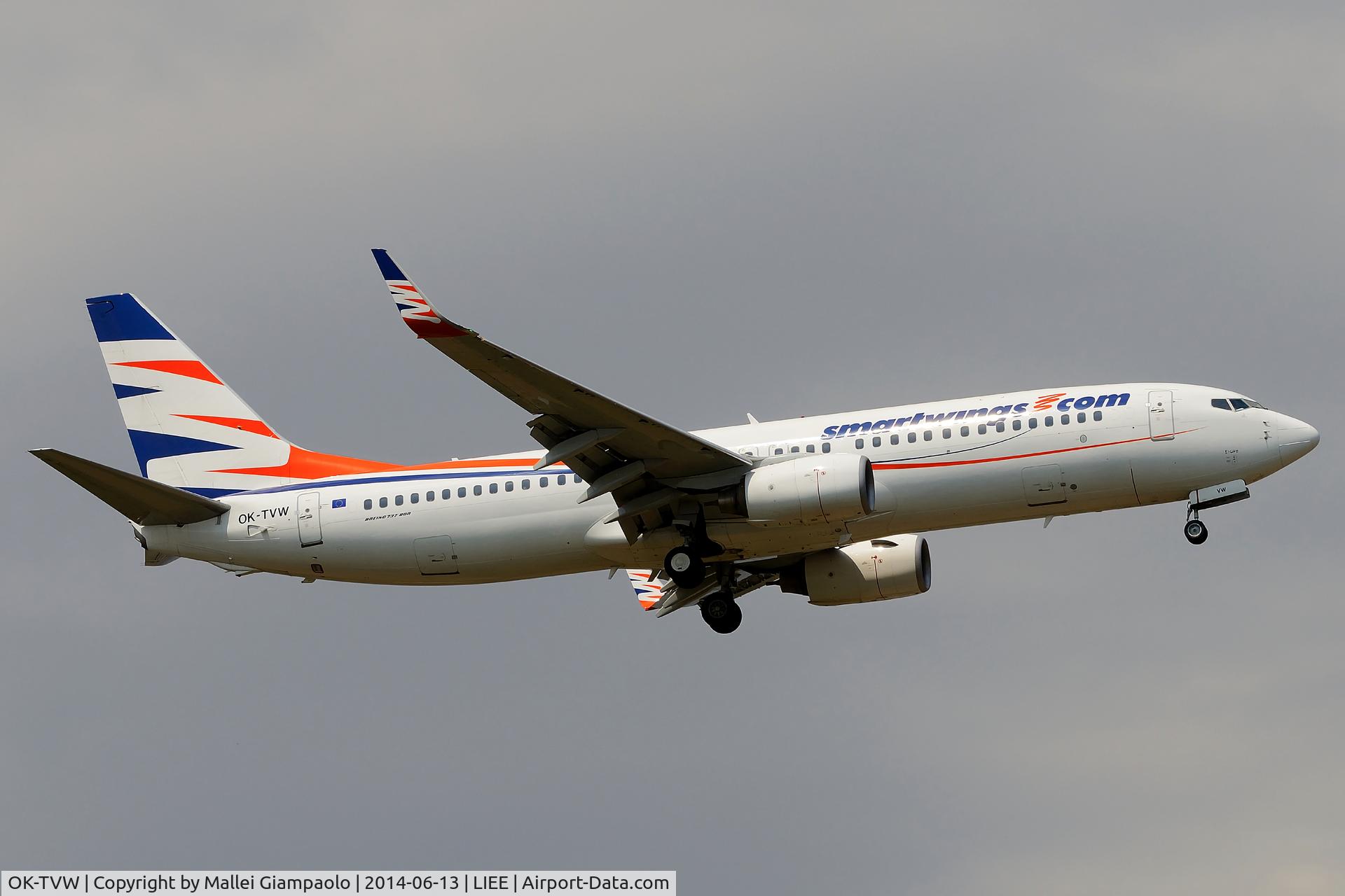 OK-TVW, 2004 Boeing 737-86Q C/N 30295, OK-TVW