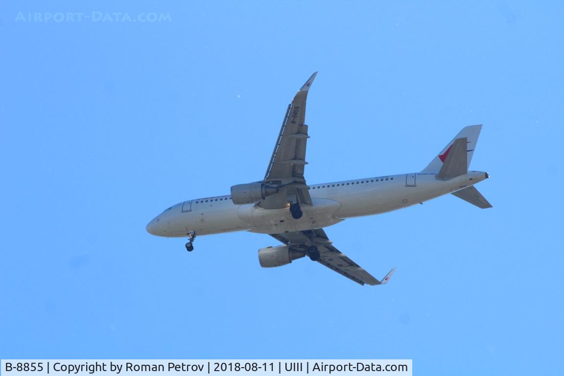 B-8855, 2017 Airbus A320-214 C/N 7745, in irkutsk