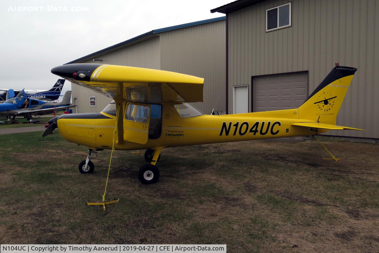 N104UC, Cessna 152 C/N 15284673, Cessna 152, c/n: 15284673, 2019 Minnesota Aviation Gathering.