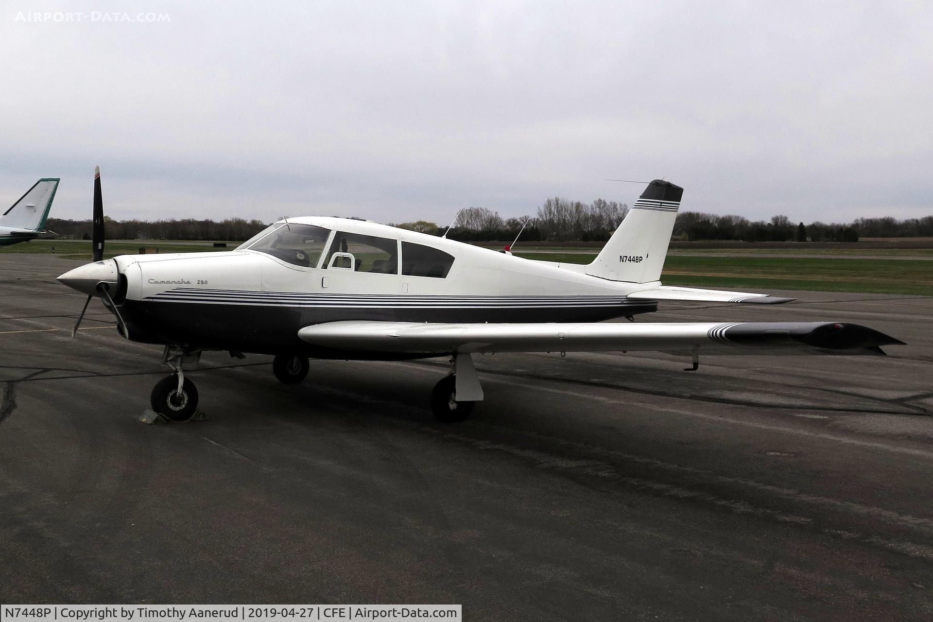 N7448P, 1961 Piper PA-24-250 Comanche C/N 24-2637, 1961 Piper PA-24-250, c/n: 24-2637, 2019 Minnesota Aviation Gathering.