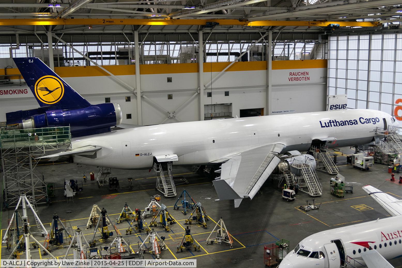 D-ALCJ, 2000 McDonnell Douglas MD-11F C/N 48802, c-check