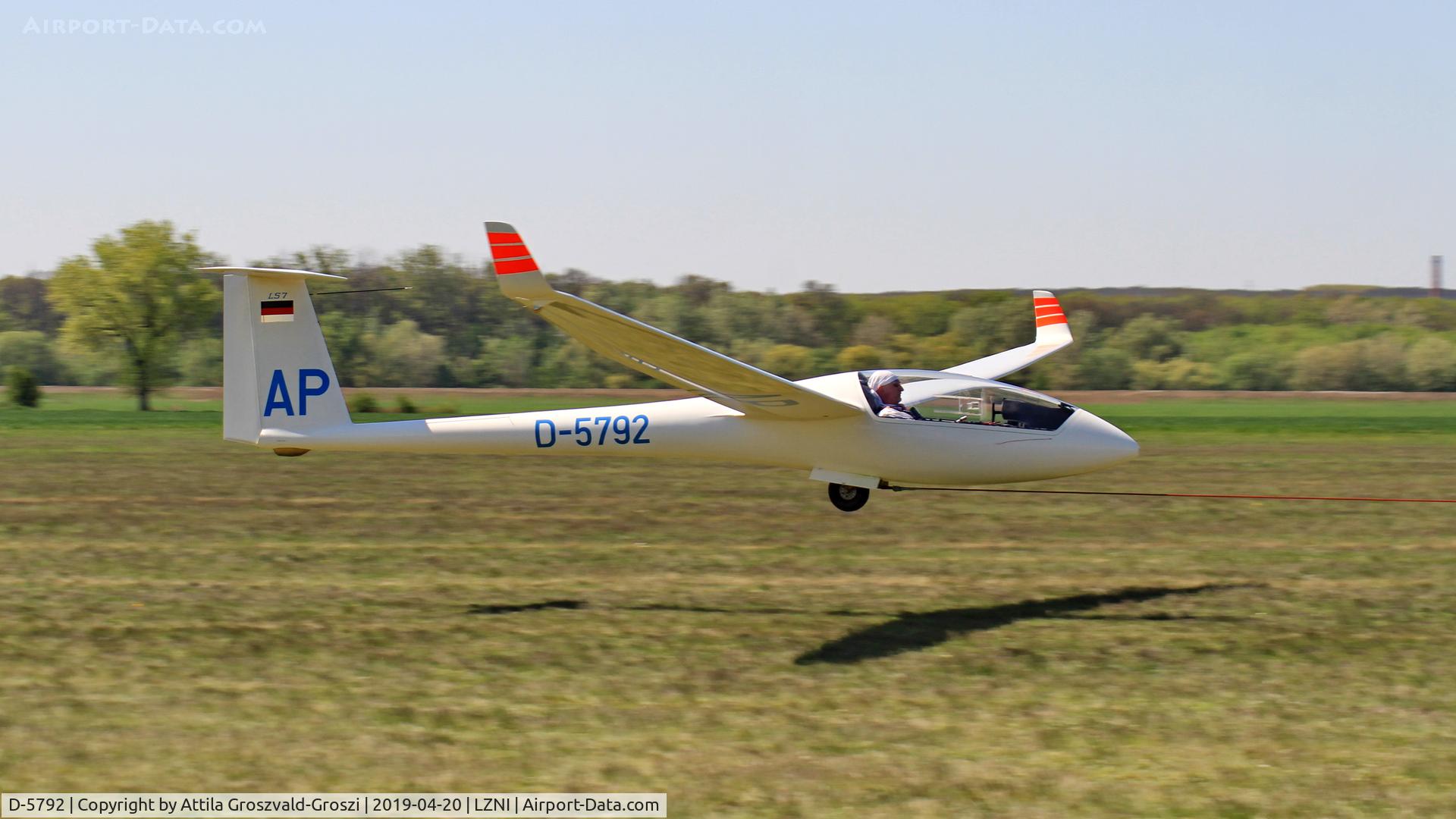 D-5792, 1989 Rolladen-Schneider LS-7 C/N 7064, LZNI - Nitra Airport, Slovakia - Pribina Cup 2019