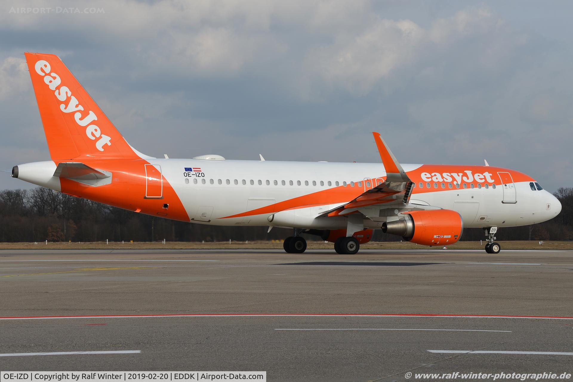 OE-IZD, 2010 Airbus A320-214 C/N 4581, Airbus A320-214(W) - EC EJU easyJet Europe - 5522 - OE-IZD - 20.02.2019 - CGN