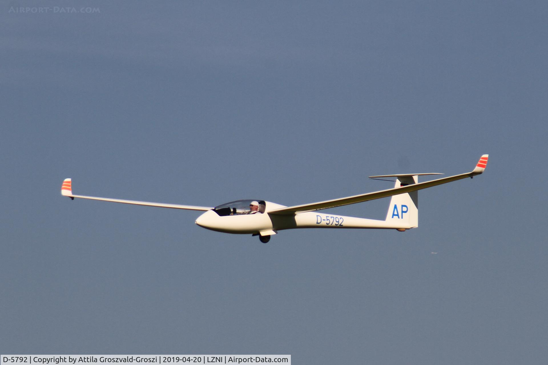 D-5792, 1989 Rolladen-Schneider LS-7 C/N 7064, LZNI - Nitra Airport, Slovakia - Pribina Cup 2019