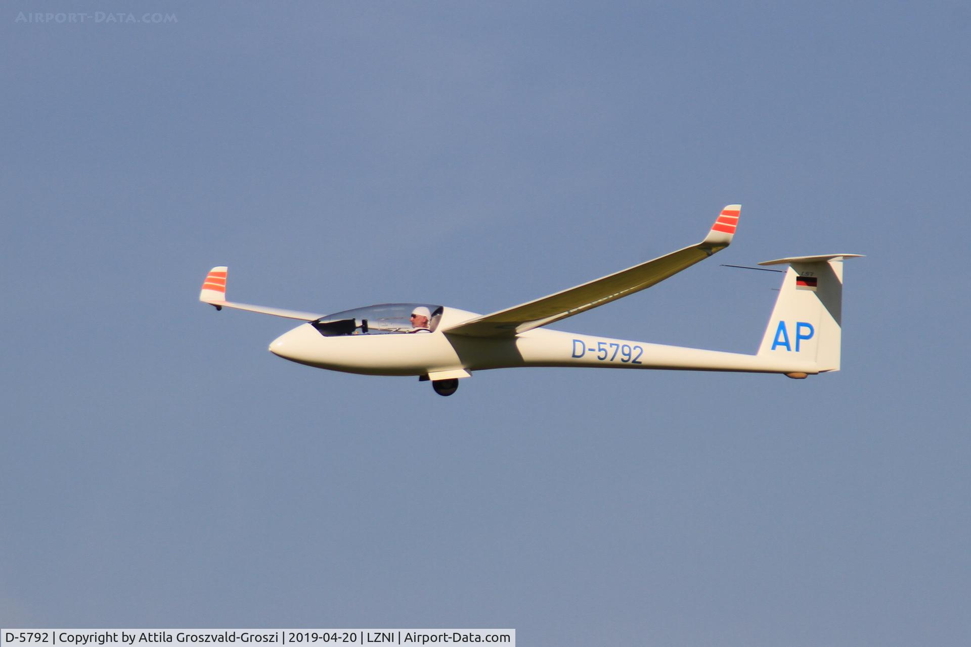 D-5792, 1989 Rolladen-Schneider LS-7 C/N 7064, LZNI - Nitra Airport, Slovakia - Pribina Cup 2019