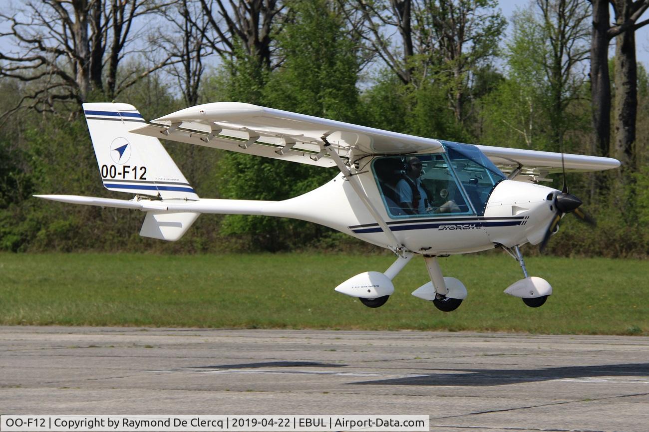 OO-F12, 2005 Fly Synthesis Storch HS C/N 2005-379, Precision landing contest.