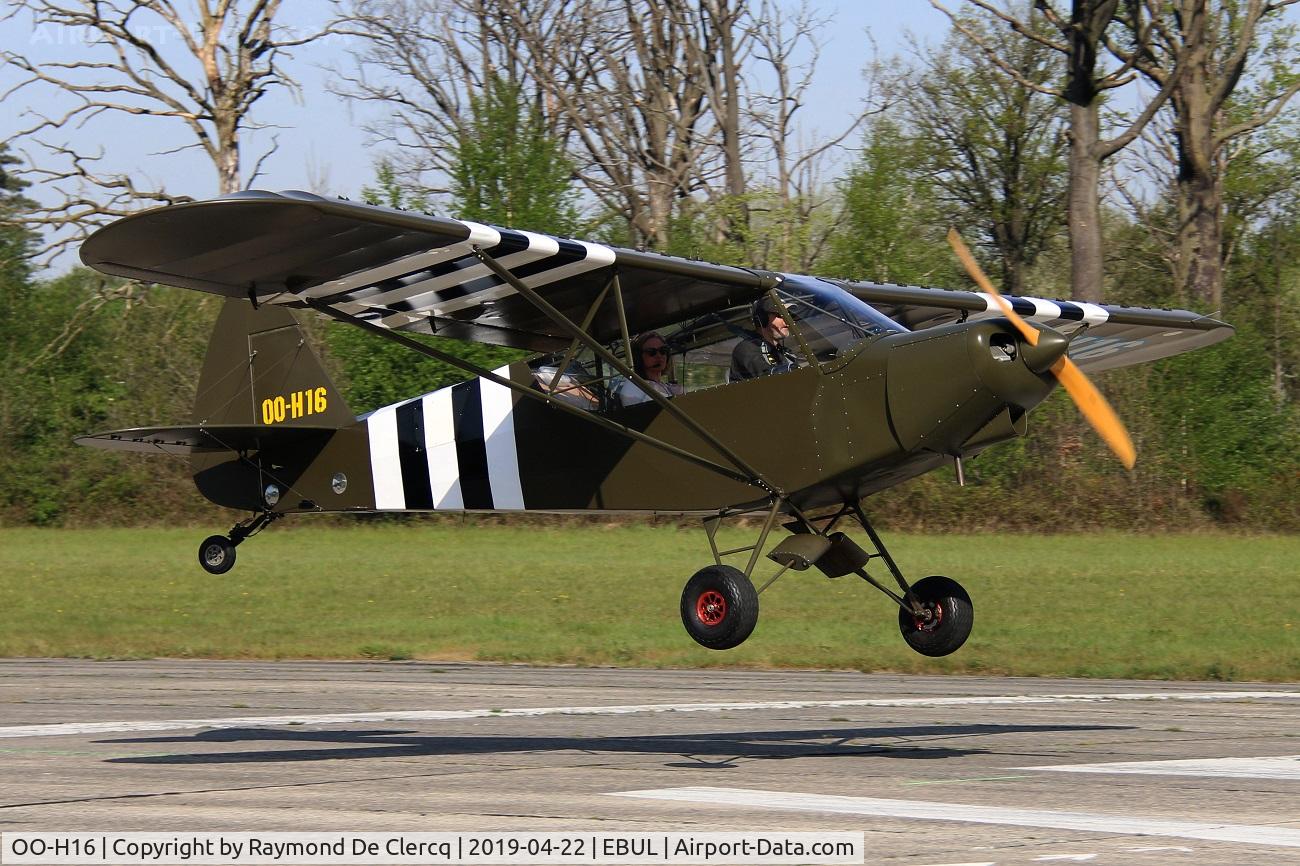 OO-H16, 2013 Zlin Savage iCub C/N 0248, Precision landing contest.