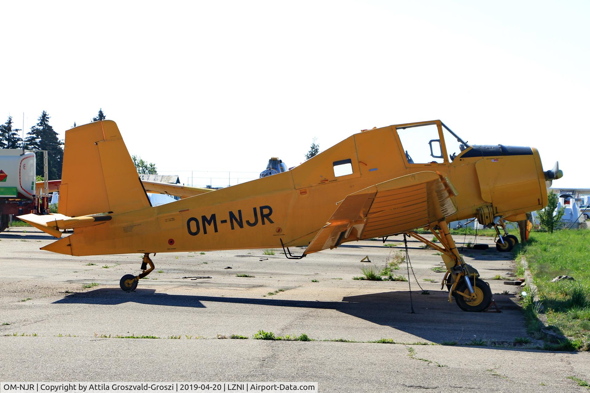OM-NJR, 1983 Let Z-37A Cmelak C/N 25-04, LZNI - Nitra Airport, Slovakia
