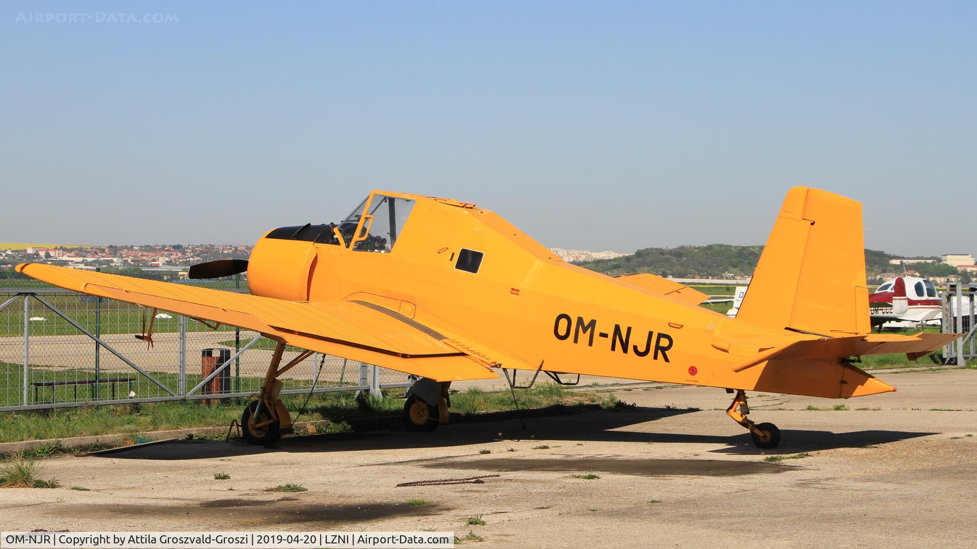 OM-NJR, 1983 Let Z-37A Cmelak C/N 25-04, LZNI - Nitra Airport, Slovakia