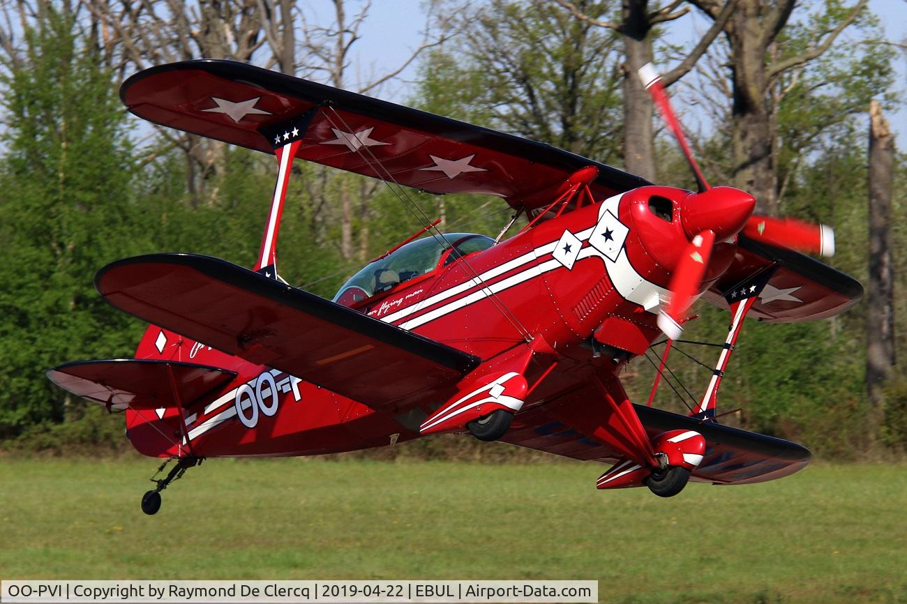 OO-PVI, 1988 Pitts S-2B Special C/N 5144, Precision landing contest.