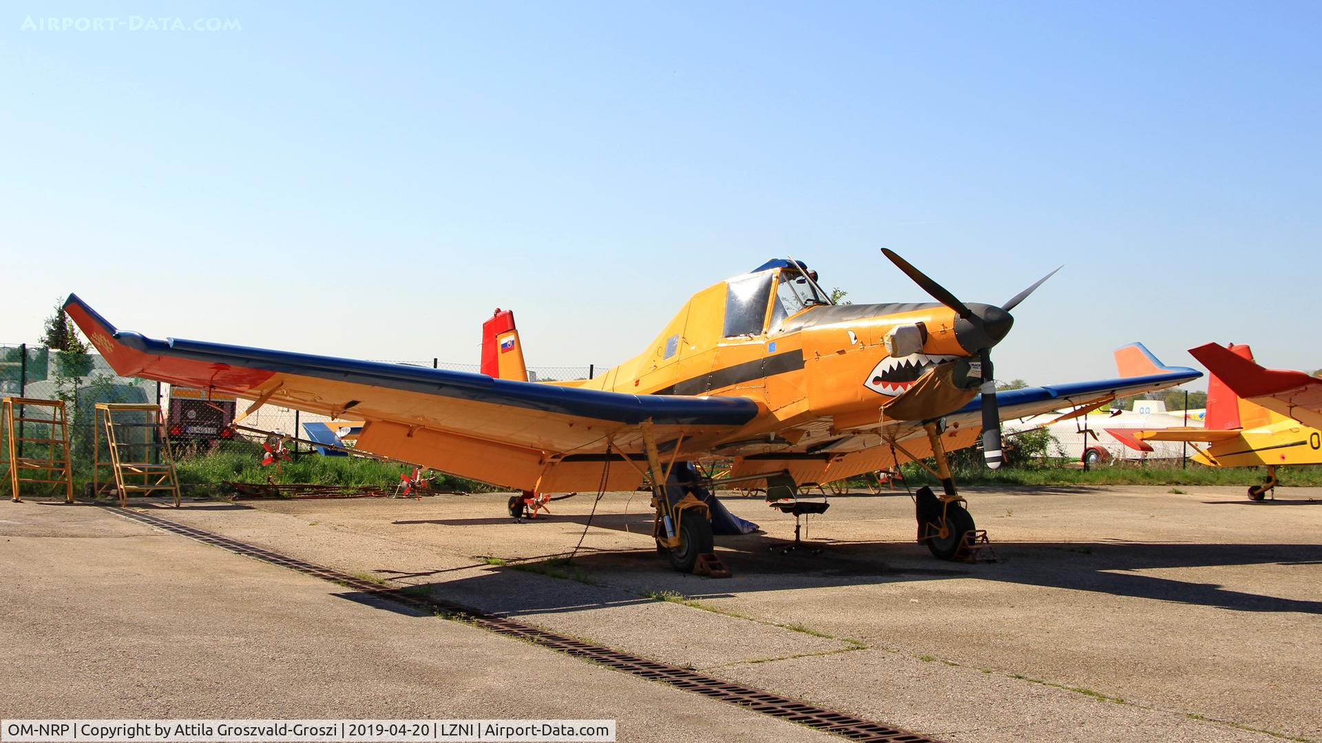 OM-NRP, 1989 Let Z-137T Agro-Turbo C/N 048, LZNI - Nitra Airport, Slovakia