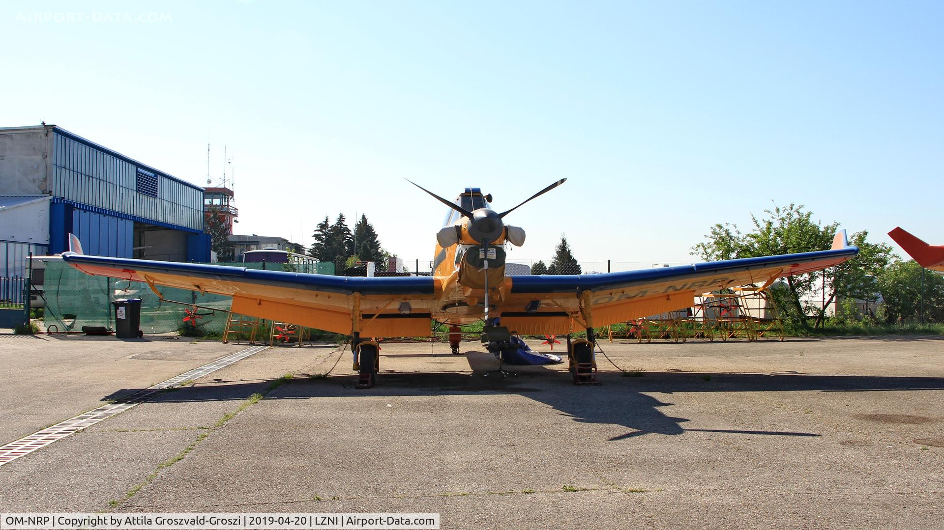 OM-NRP, 1989 Let Z-137T Agro-Turbo C/N 048, LZNI - Nitra Airport, Slovakia