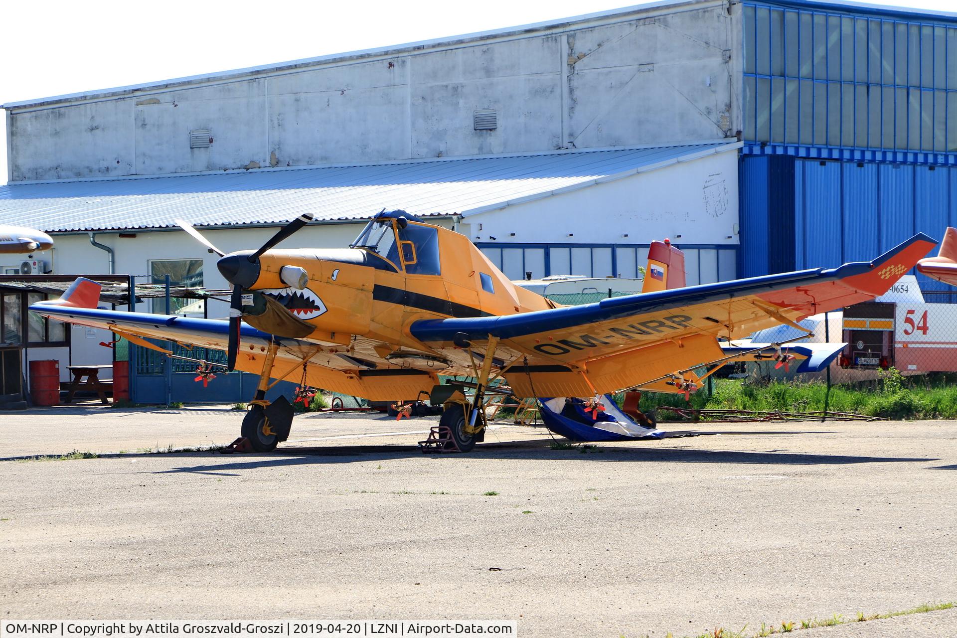 OM-NRP, 1989 Let Z-137T Agro-Turbo C/N 048, LZNI - Nitra Airport, Slovakia