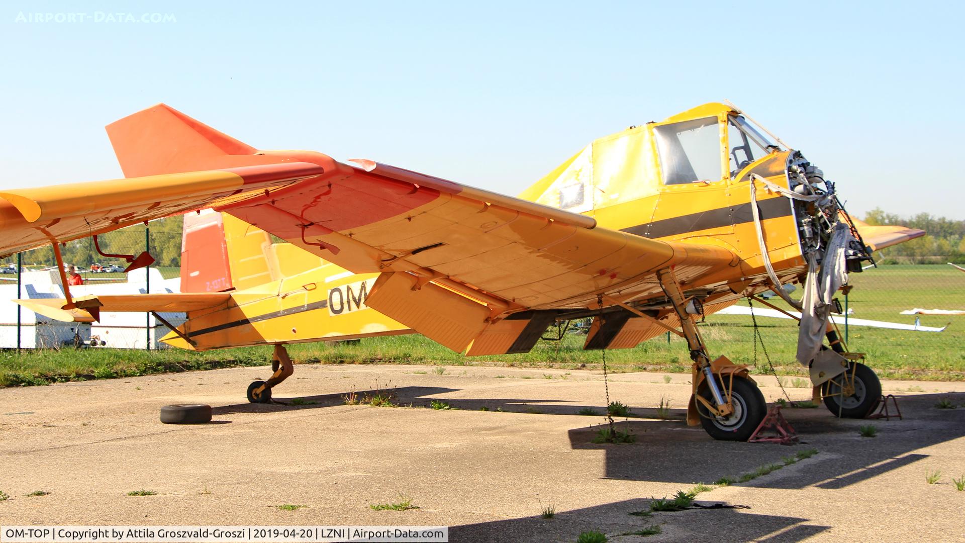 OM-TOP, Zlin Z-137T Agro-Turbo C/N 053, LZNI - Nitra Airport, Slovakia