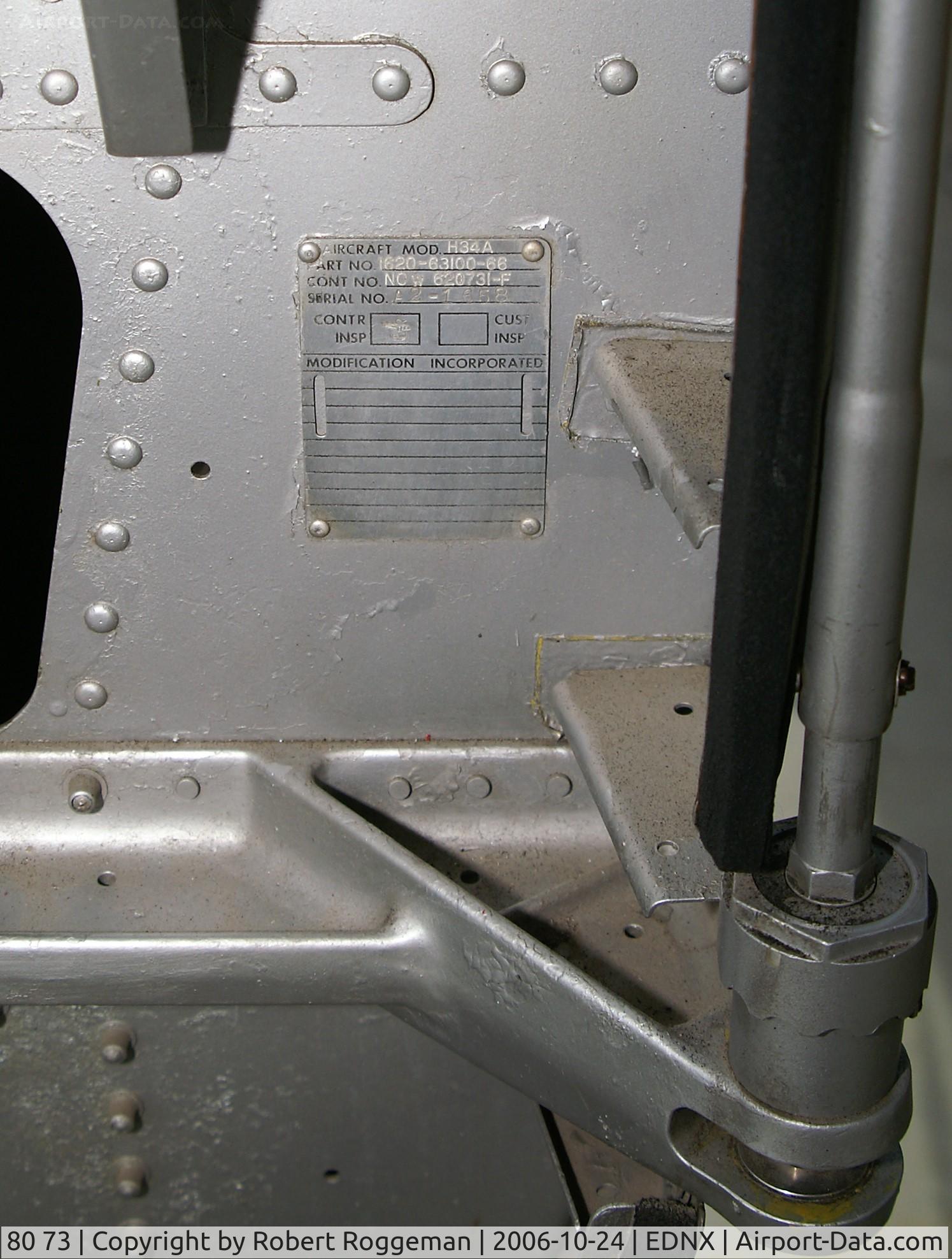 80 73, Sikorsky SH-34G Seabat C/N 58-1557, OBERSCCHLEISSHEIM DEUTSCHES MUSEUM.
H-34A.