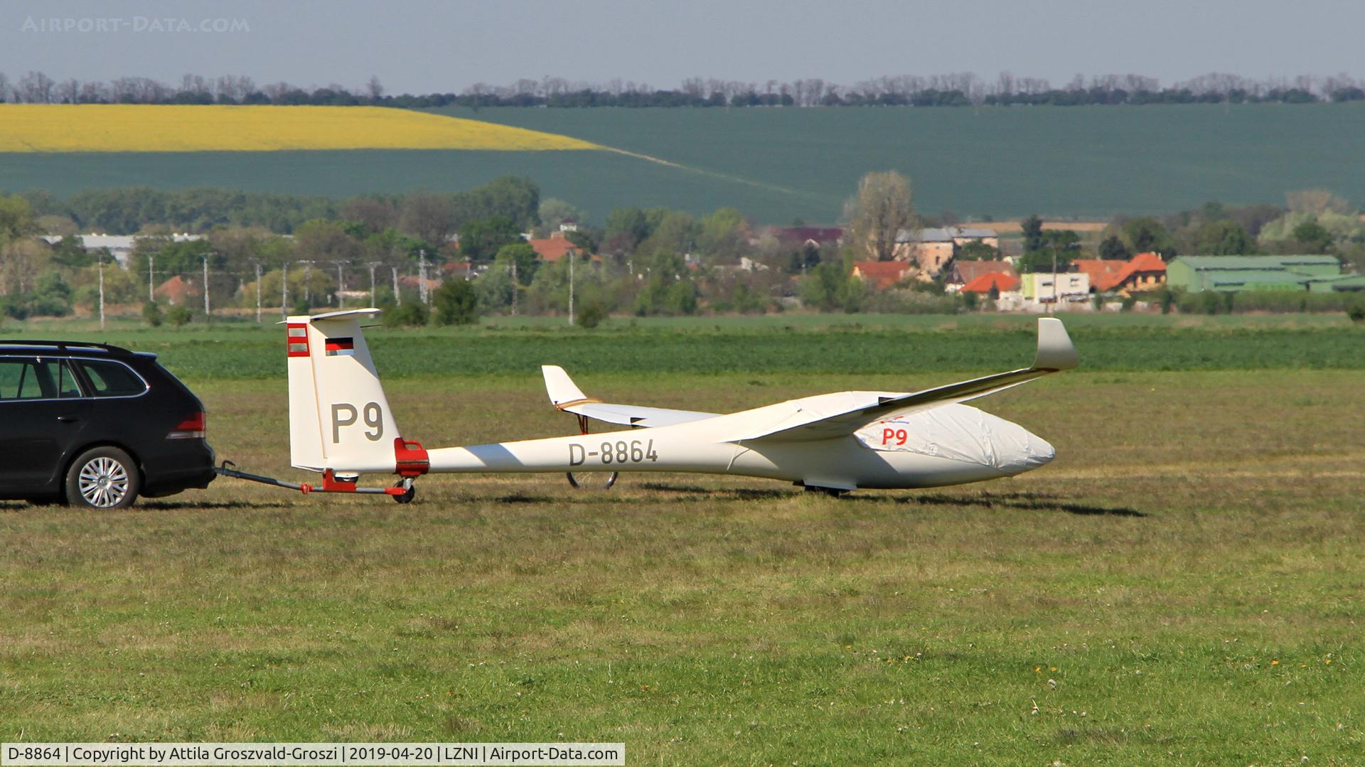 D-8864, 1984 Rolladen-Schneider LS-4 C/N 4372, LZNI - Nitra Airport, Slovakia - Pribina Cup 2019