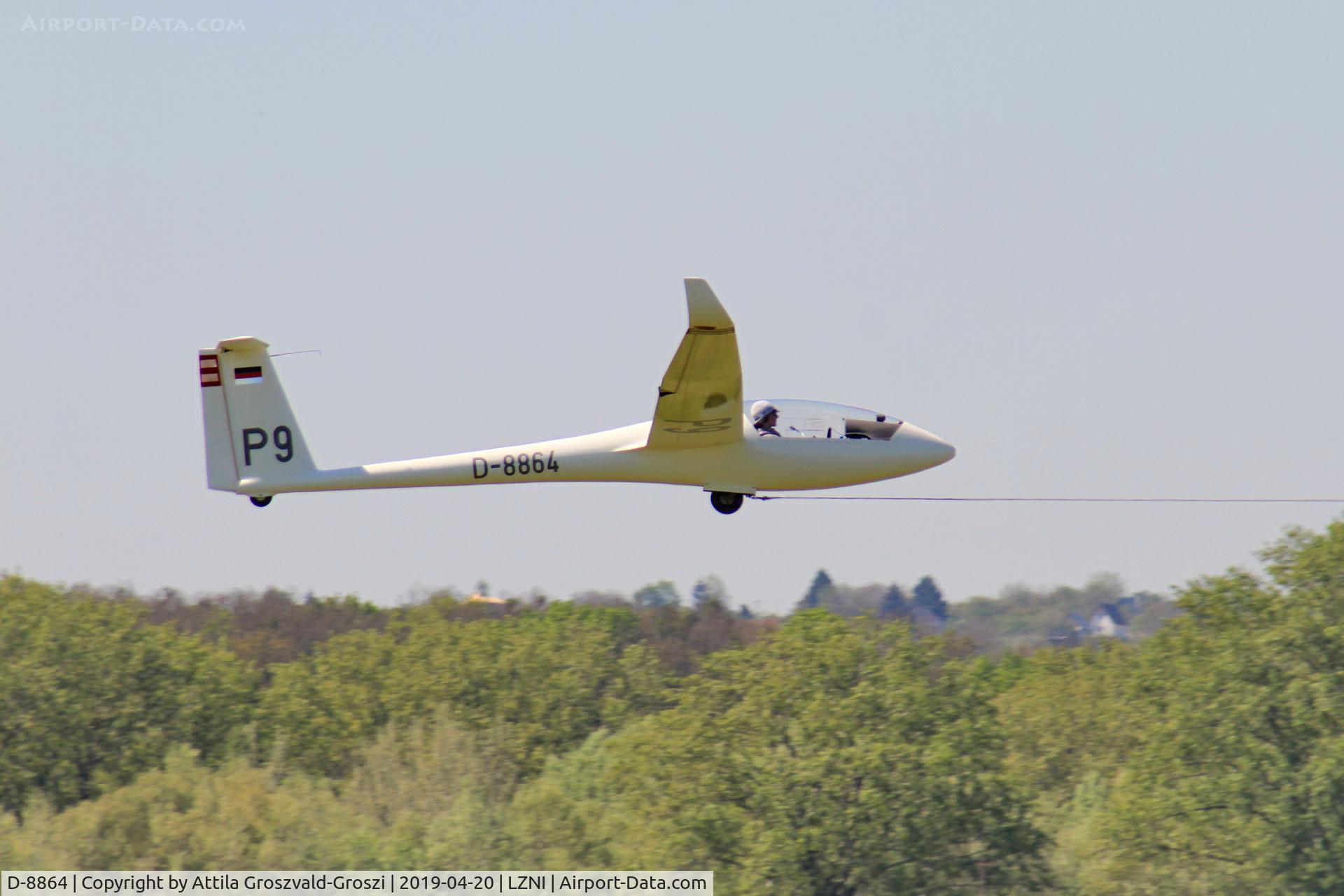 D-8864, 1984 Rolladen-Schneider LS-4 C/N 4372, LZNI - Nitra Airport, Slovakia - Pribina Cup 2019
