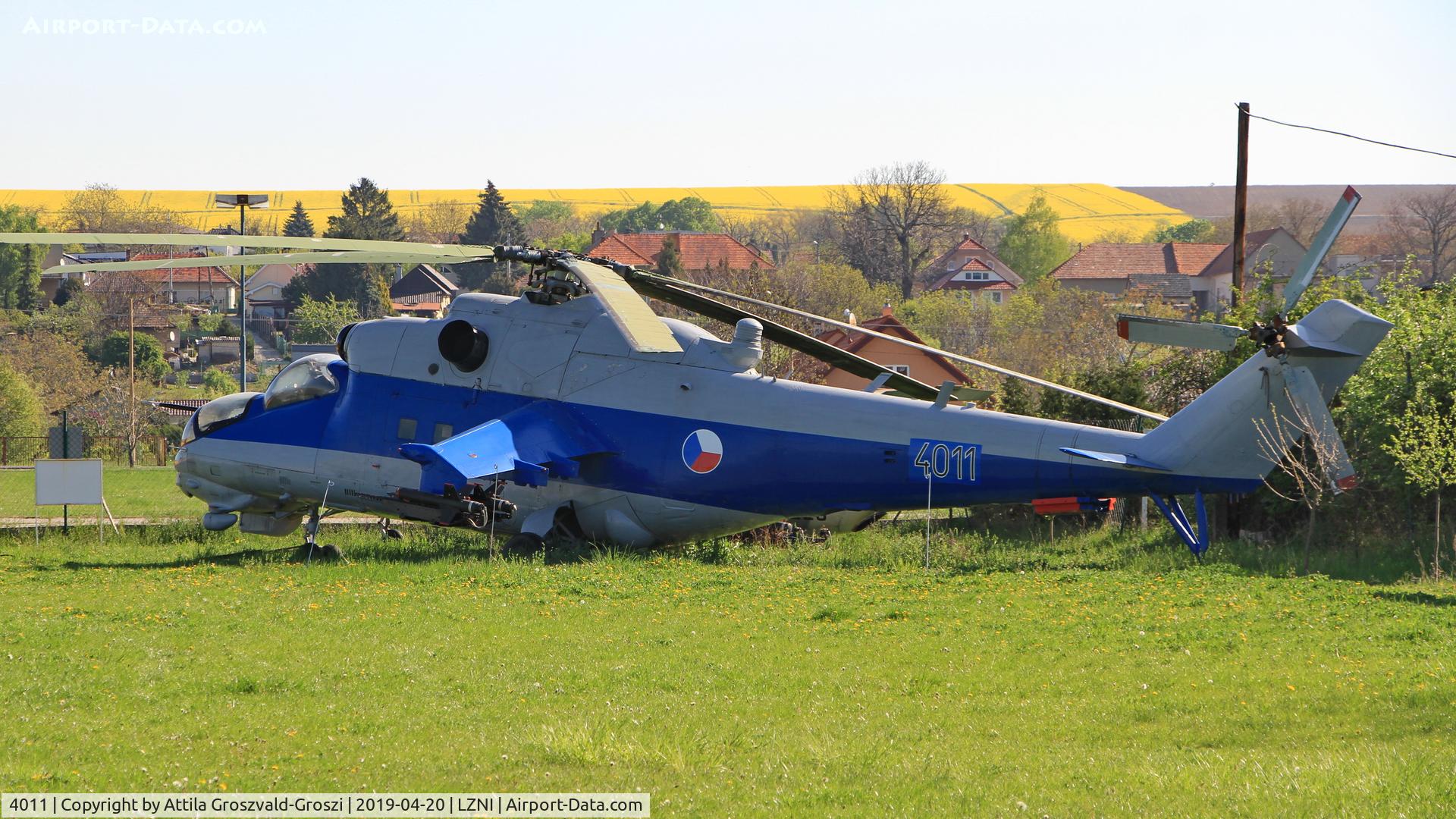 4011, Mil Mi-24V Hind E C/N 344011, LZNI - Nitra Airport, Slovakia