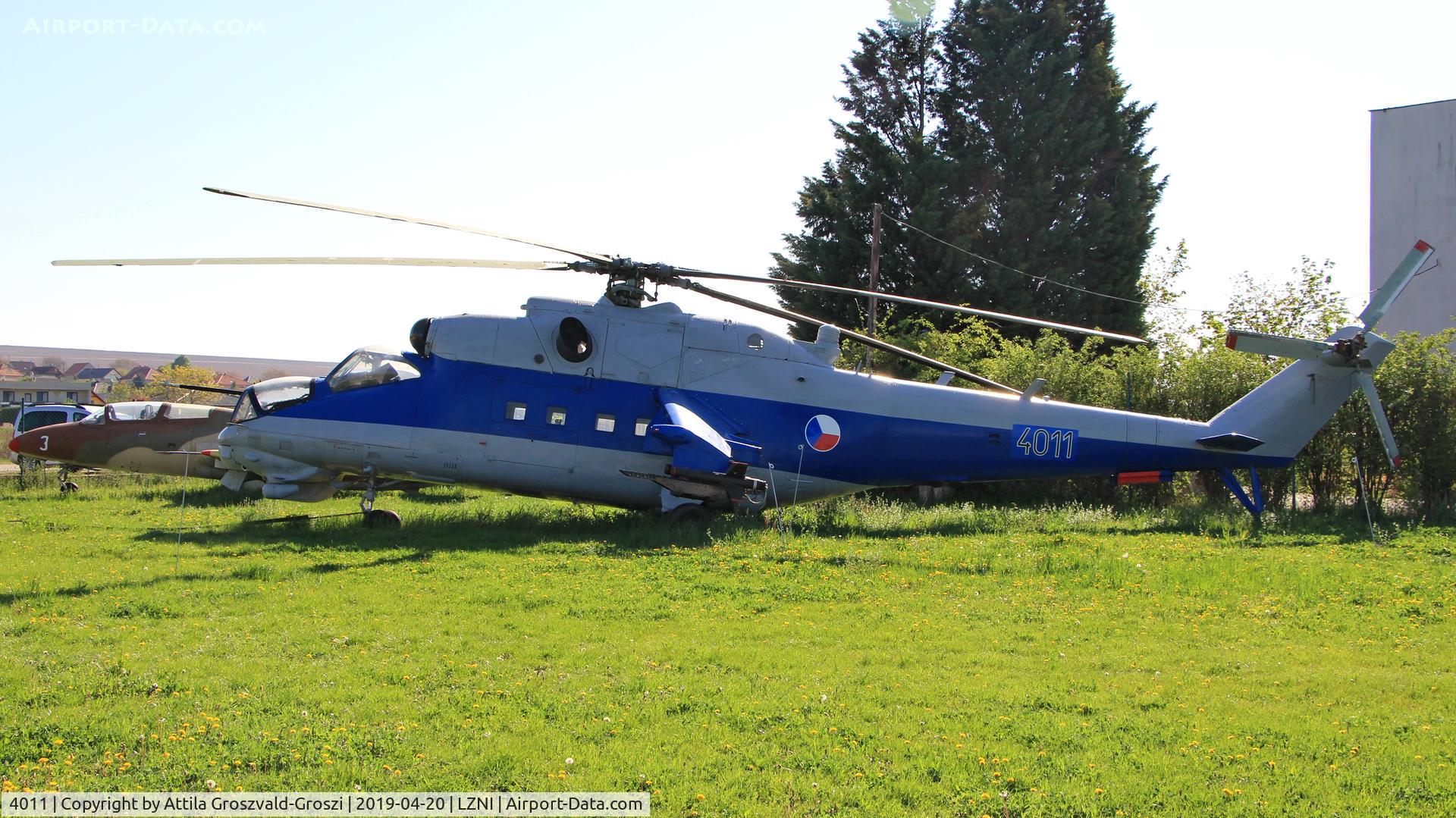 4011, Mil Mi-24V Hind E C/N 344011, LZNI - Nitra Airport, Slovakia
