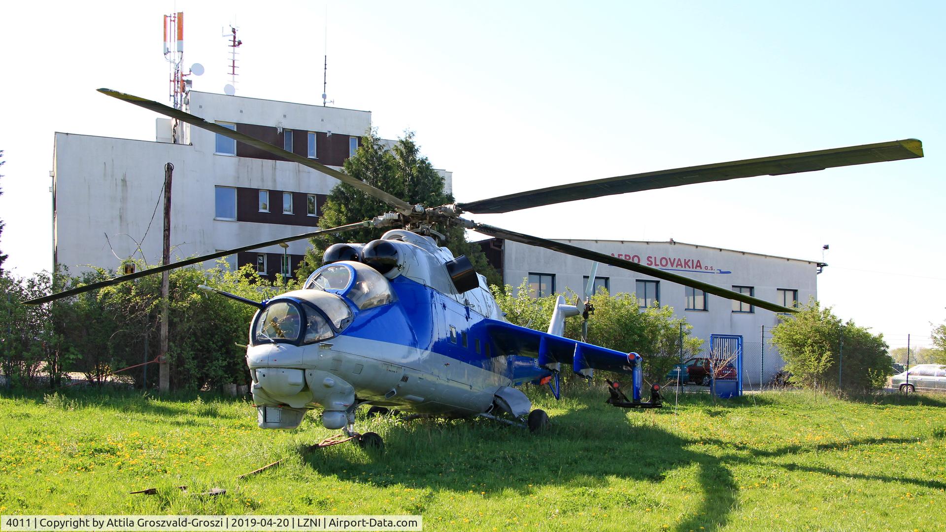 4011, Mil Mi-24V Hind E C/N 344011, LZNI - Nitra Airport, Slovakia
