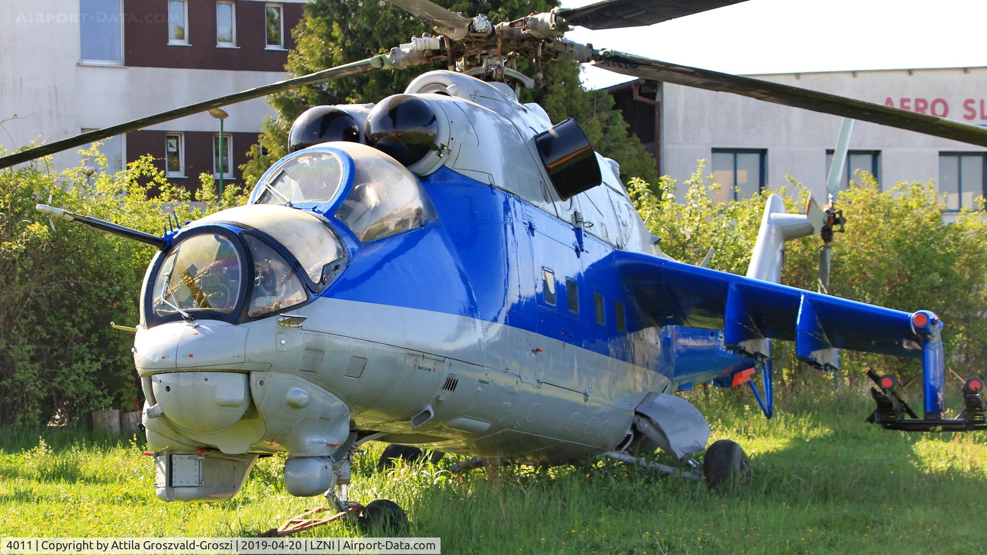 4011, Mil Mi-24V Hind E C/N 344011, LZNI - Nitra Airport, Slovakia